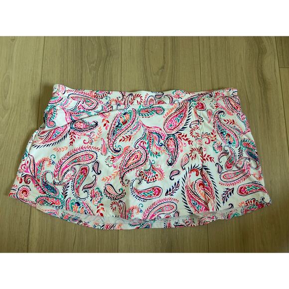 LEILANI Lux Skirtini White NWT Size 16 Bathing Suit Bottom - Picture 2 of 8